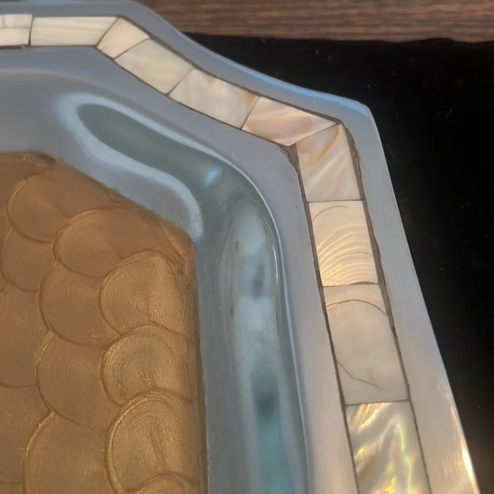 Julia Knight Enamel Serving Tray